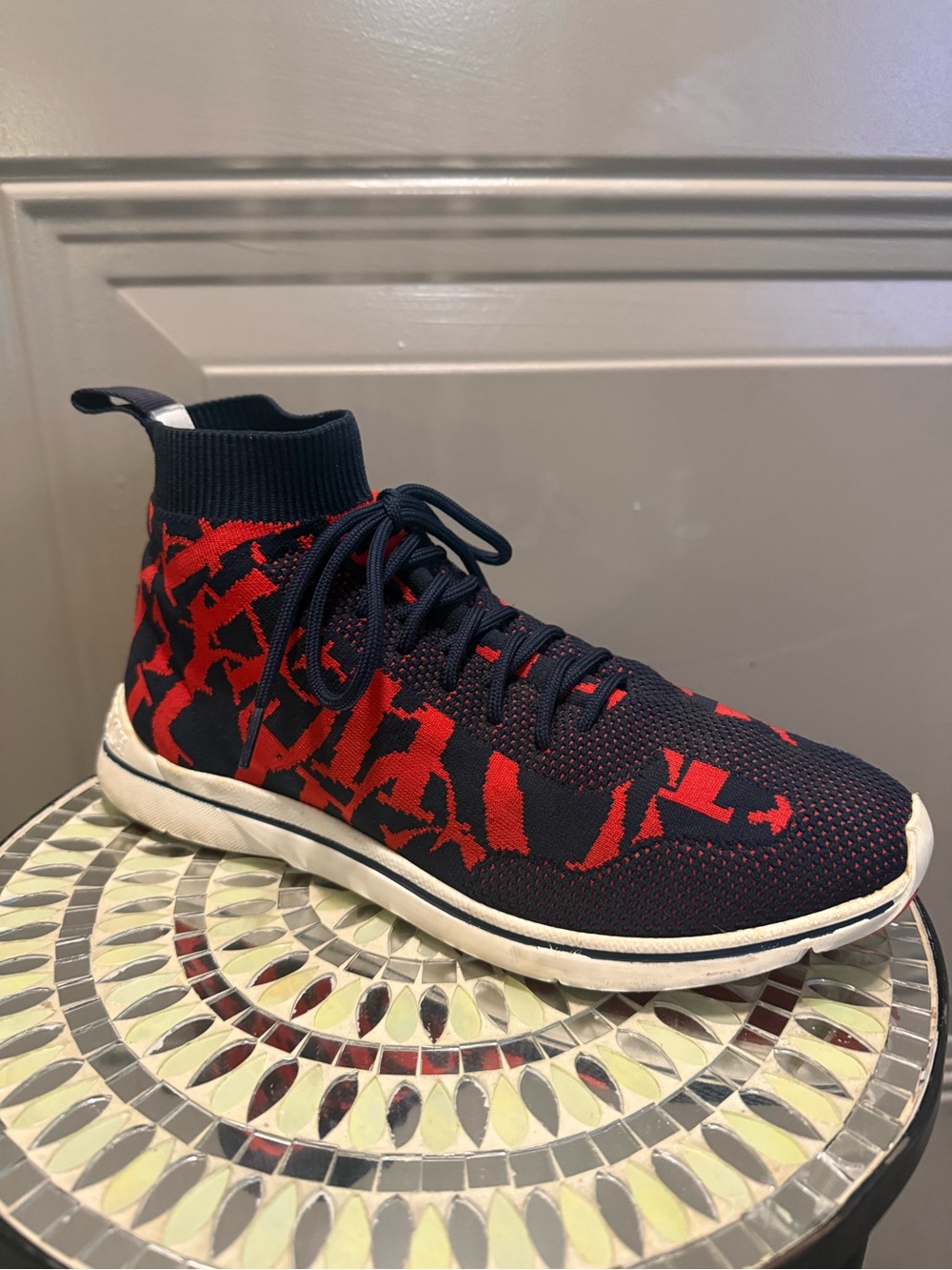 Carolina Herrera Replacement RIGHT Shoe Only Knit Sock Sneaker